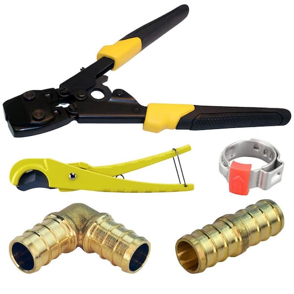 1/2" PEX-B Fittings Kit With Tools