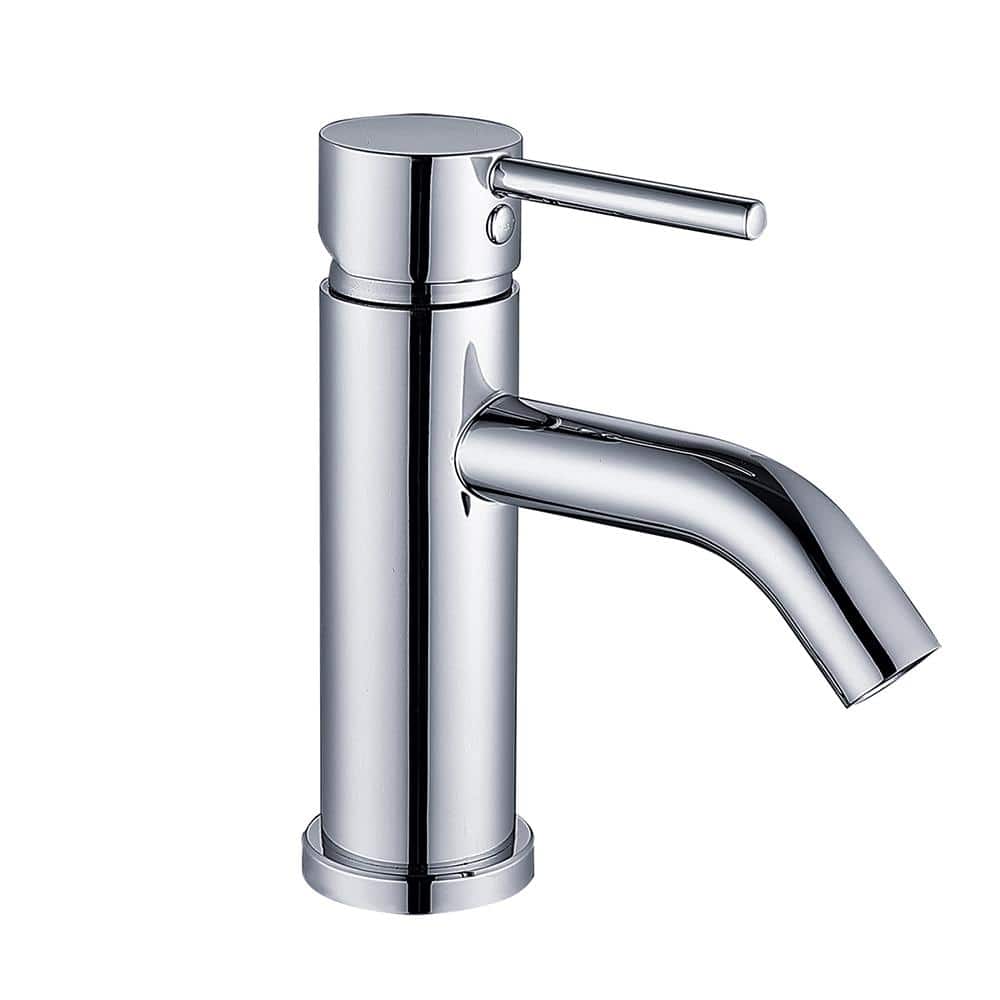 Single-Handle Single-Hole Bathroom Faucet in Chrome price history on PriceWatchPro