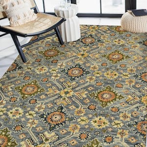 Empress Gray 2 ft. x 3 ft. Western Area Rug