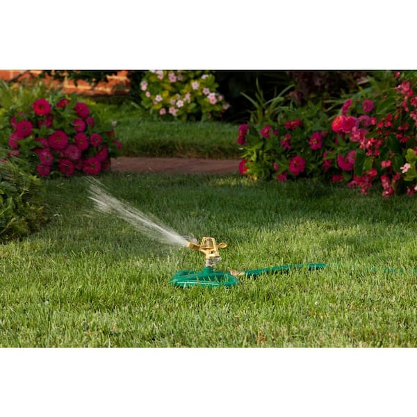 Auto Rotation Garden Lawn Sprinkler Watering Spray Heavy Duty Irrigation System 