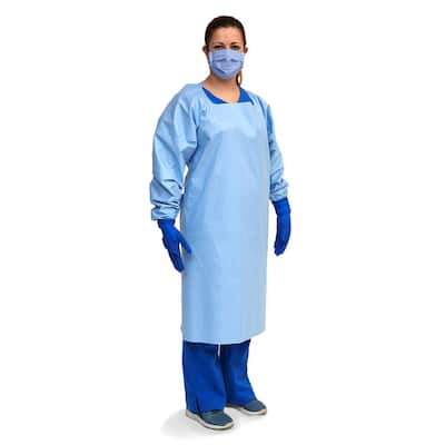 Level 2 Disposable Protective Isolation Gowns (50-pack)