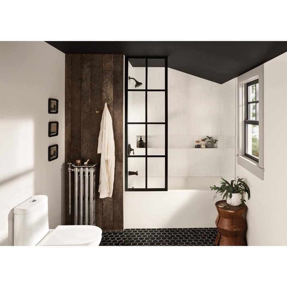 Mediterranean Bronze Wall Mounted Shower Head with 8 Spray Functions