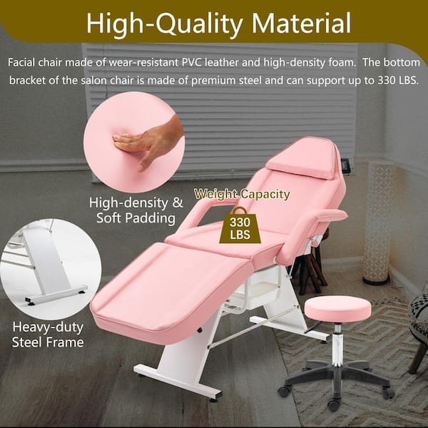 CSC DECOR INC Professional Massage Spa Salon Bed Chair, Folding
