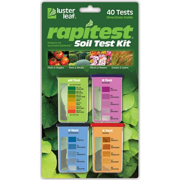 Luster Leaf Rapitest Soil Test Kit, 40 Tests