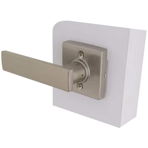 Westwood Satin Nickel Dummy Door Lever with Square Rose