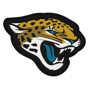 NFL - Jacksonville Jaguars Mascot Mat 36 in. x 27.5 in. Indoor Area Rug