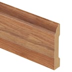 Charleston Hickory 9/16 in. Thick x 3-1/4 in. Wide x 94 in. Length Laminate Base Molding