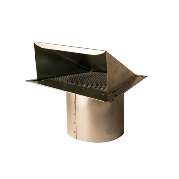 Range Hood Duct Round Inlet Cap with Bird Screen