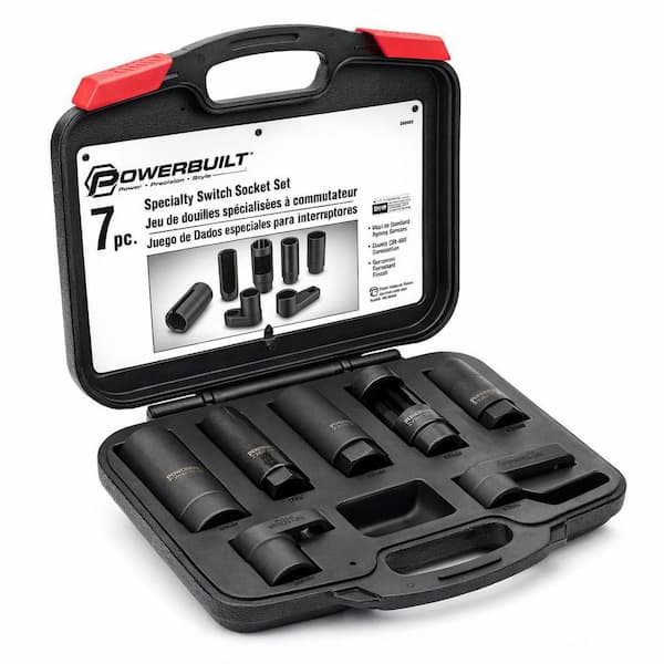 7-Piece Automotive Sensor Socket Kit