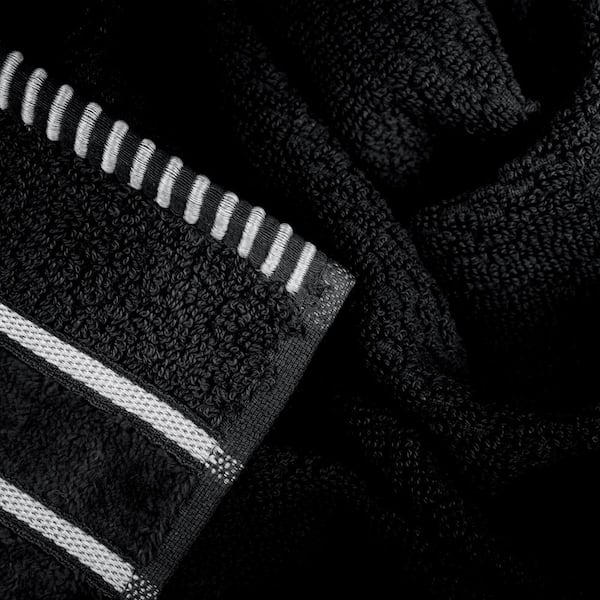 6-Piece 100% Cotton Rice Weave Towel Set