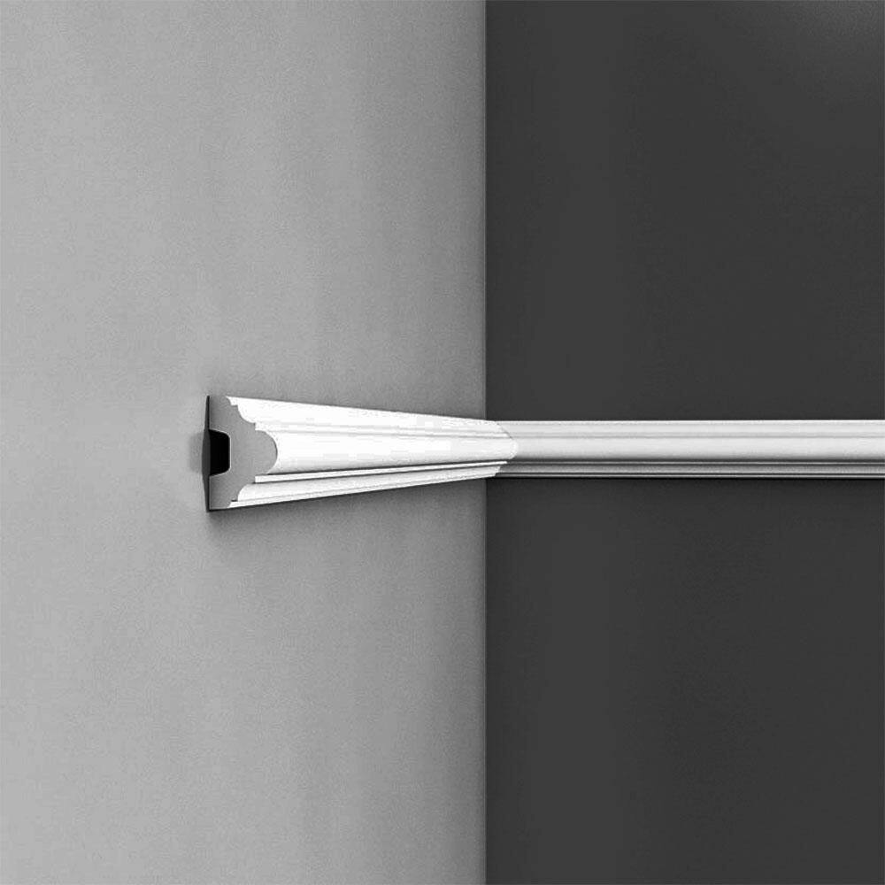Primed White Flexible Polyurethane Crown Moulding, 78 inches