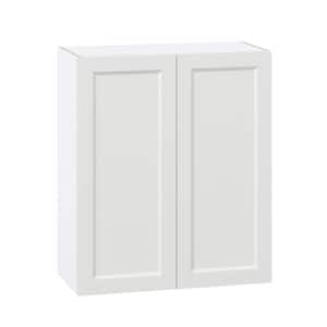 30 in. W x 14 in. D x 35 in. H Alton Painted in White Shaker Assembled Wall Kitchen Cabinet with 2 Full High Doors