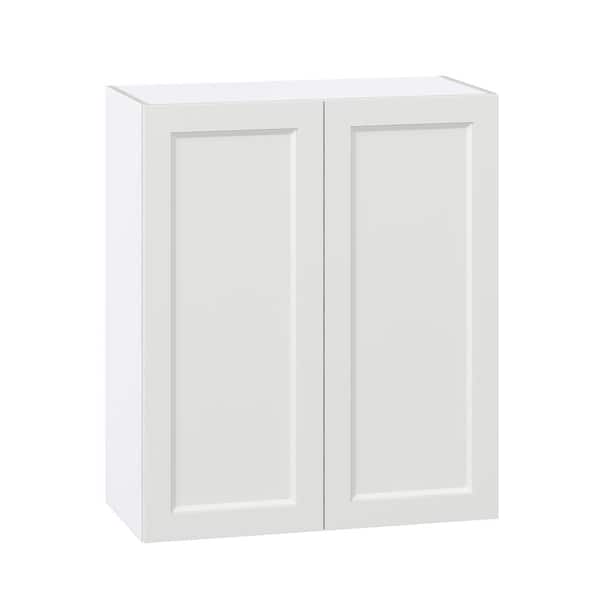 Laramie 30 in. W x 14 in. D x 35 in. H Assembled Wall Kitchen Cabinet in Painted Bright White