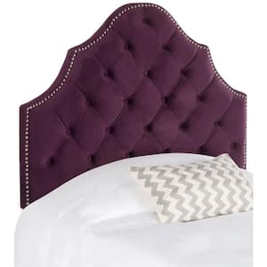 Arebelle Aubergine Twin Headboard