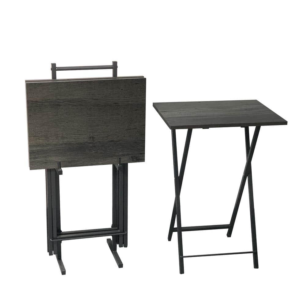 Otryad No Assembly Required Foldable Snack Table for Outdoor
