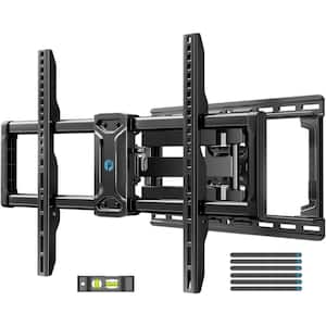 Reliable Design Retractable Full Motion Wall Mount for 42 in. - 85 in. TVs with Dual Articulating Arms