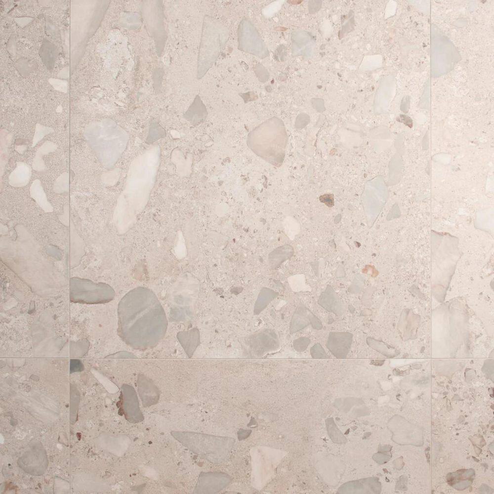Sarto Grande Sand Beige 35 in. x 35 in. Terrazzo Look Semi-Polished Porcelain Floor and Wall Tile (17.64 sq. ft. / Case) price history on PriceWatchPro
