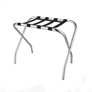 Chrome Steel Clothes Rack 14.9 in. W x 21.1 in. H