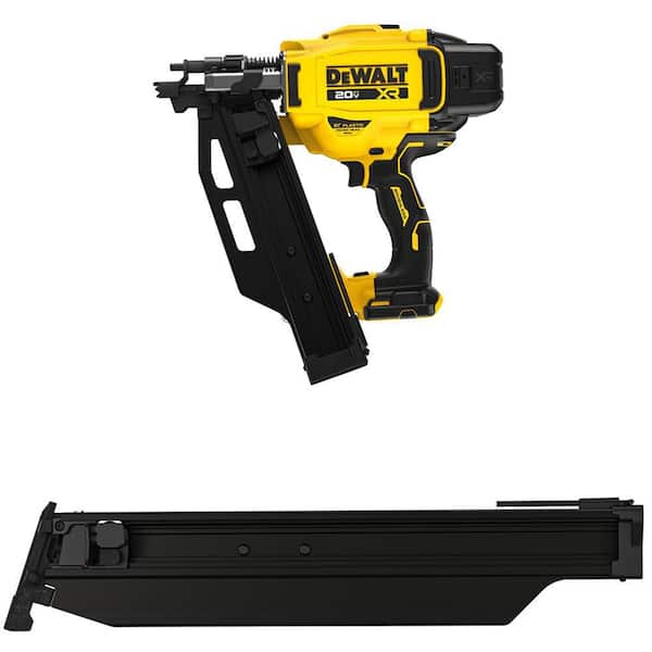 20-Volt 3-1/2 in. 21° Cordless Framing Nailer (Tool-Only) and Extended Magazine for 21° Framing Nailers