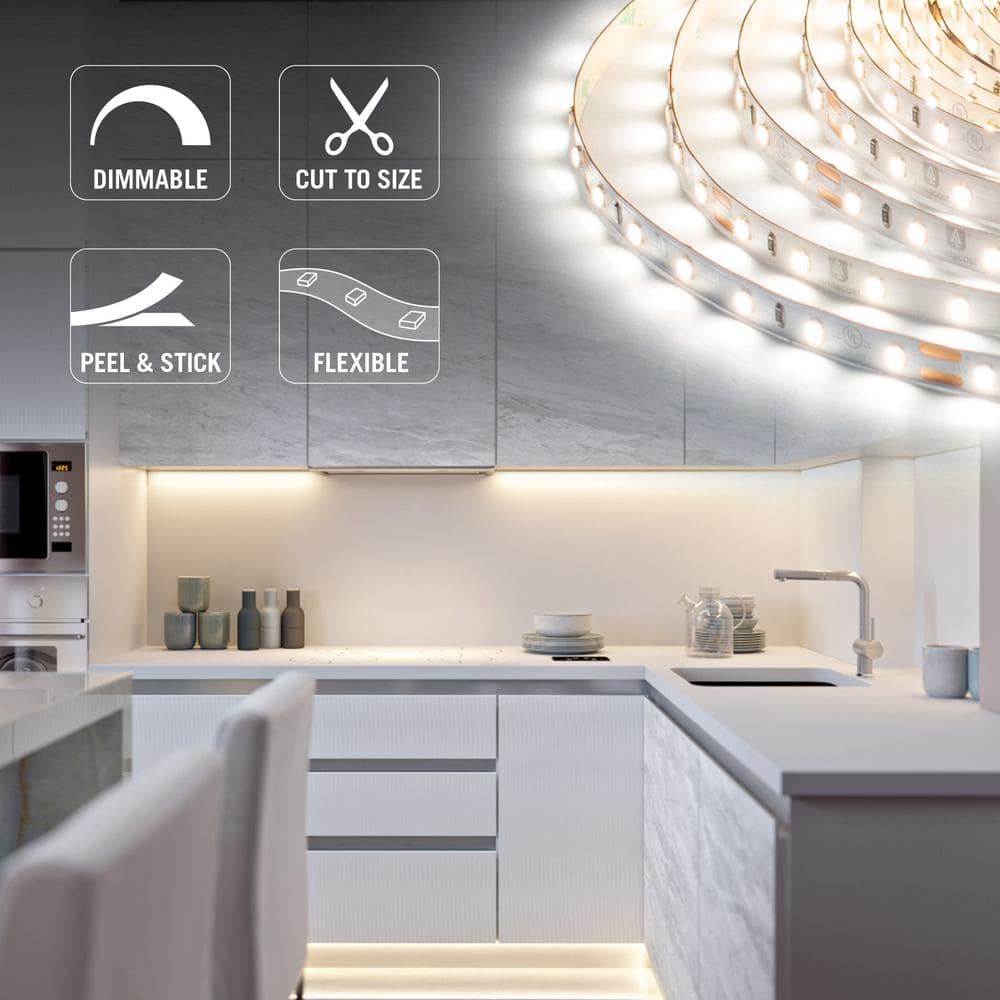 RibbonFlex Pro 24V Warm White LED Tape Light 8ft