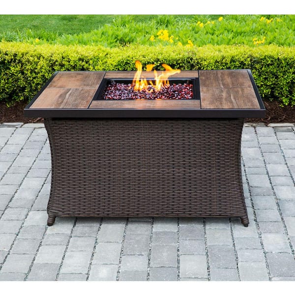 wicker fire pits