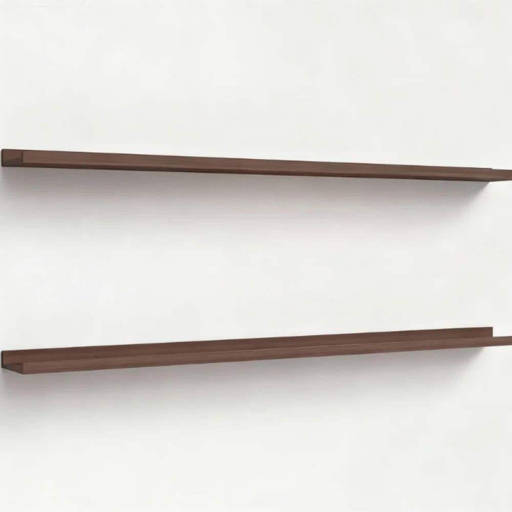 35.4 W x 5.1 in. D Floating Shelves Wall Mounted (Set of 2