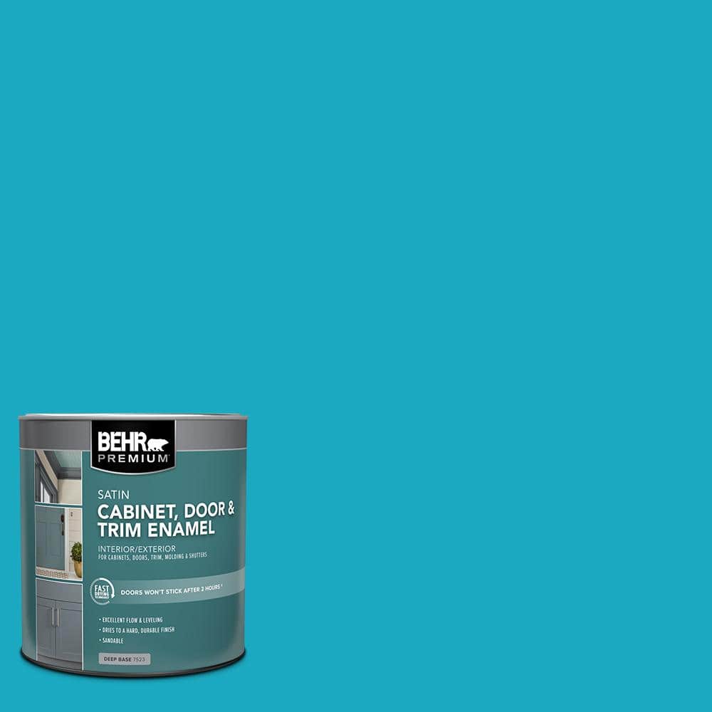 1 qt. #P480-5 High Dive Satin Enamel Interior/Exterior Cabinet, Door & Trim Paint price history on PriceWatchPro