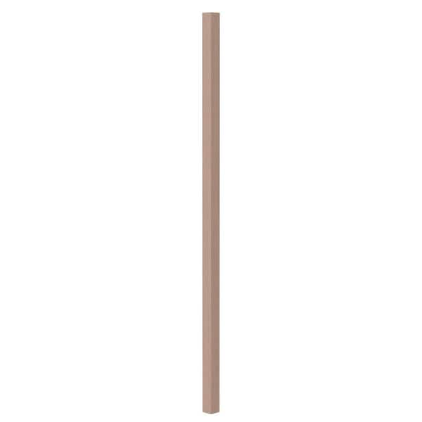 Stair Parts 41 in. x 1-1/4 in. 5060 Unfinished Hemlock Square Craftsman Wood Baluster for Stair Remodel