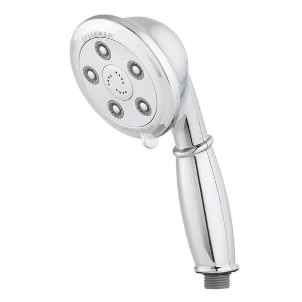 Speakman 3-Spray 4 in. Single Wall Mount Handheld Adjustable Shower Head in Polished Chrome