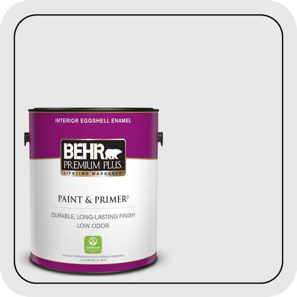 BEHR PREMIUM PLUS 1 gal. #ECC-35-2 Quartz Stone Eggshell Enamel Low Odor Interior Paint & Primer