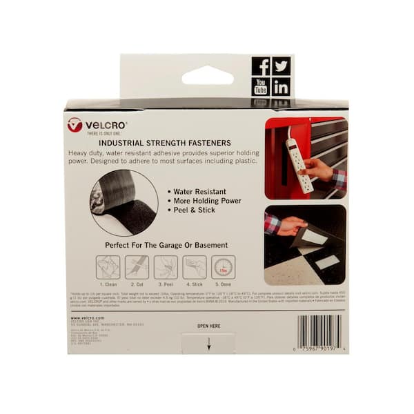 VELCRO 4 ft. x 2 in. Industrial Strength Tape 90593 - The Home Depot