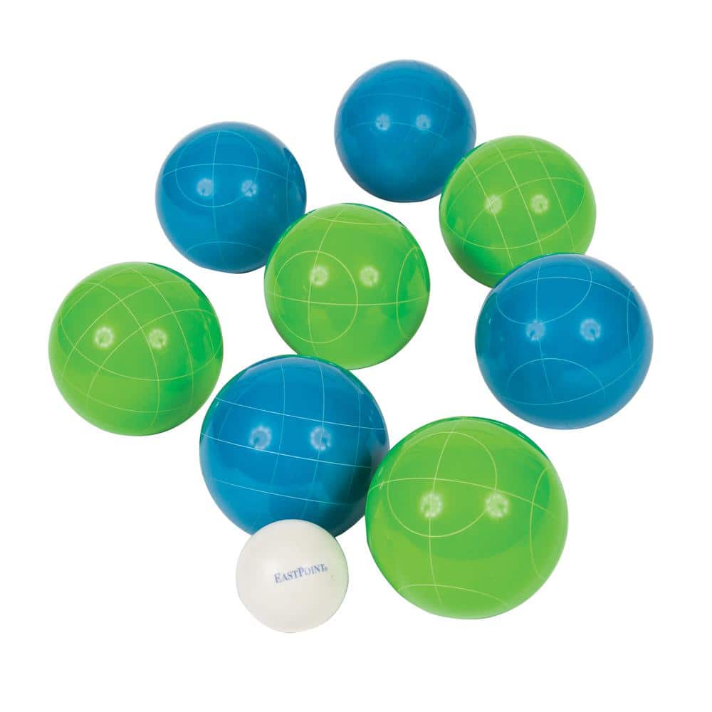 EastPoint 90 mm Resin Bocce Ball Set 1150558DS The Home Depot