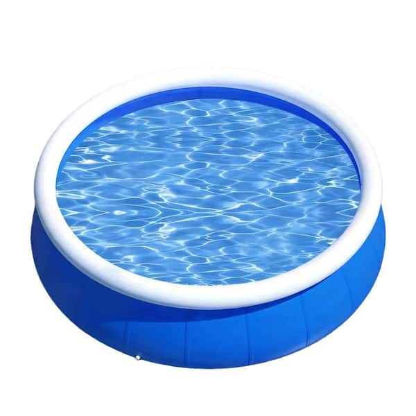 10 ft. Round Blue 30 in. Deep Coil Mesh Inflatable Pool