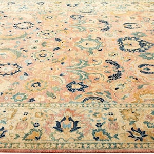 Mogul, One of a Kind Traditional Pink 6' 2" x 9' 1" Area Rug