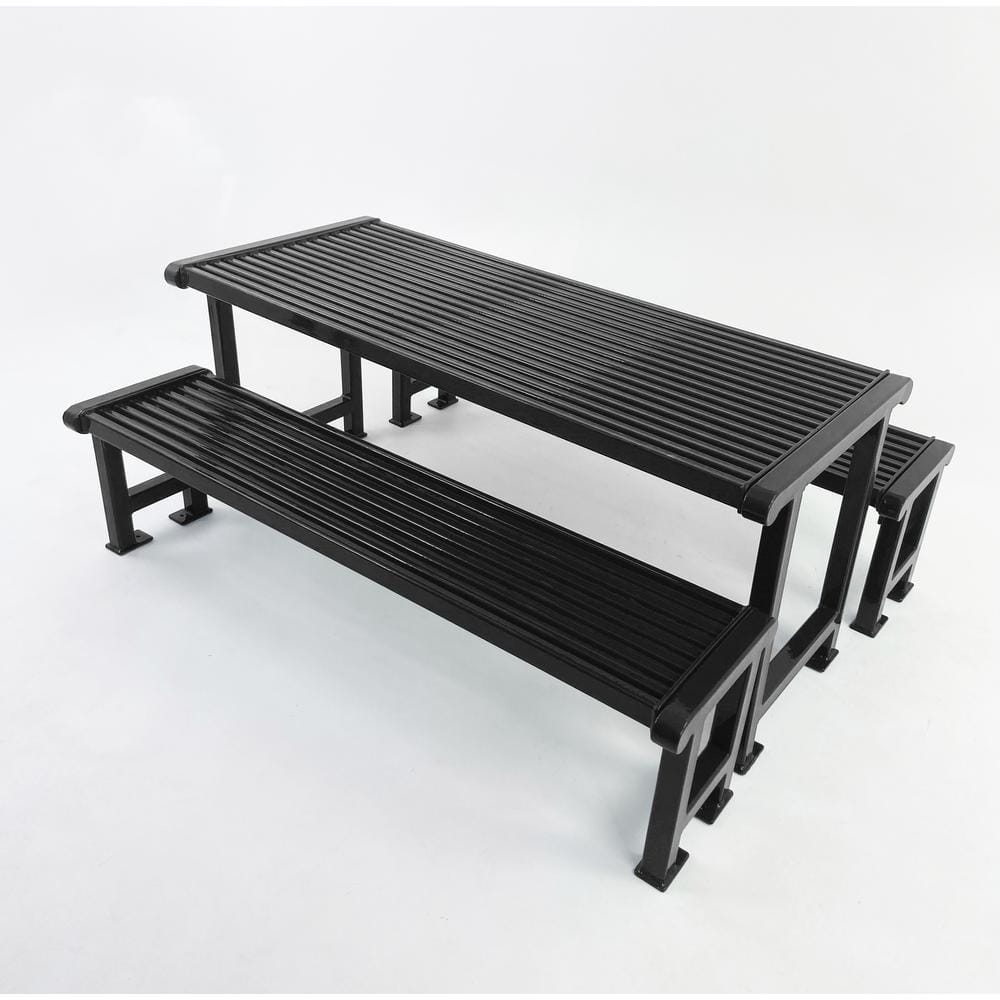 8 ft. Savannah Table - Black price history on PriceWatchPro