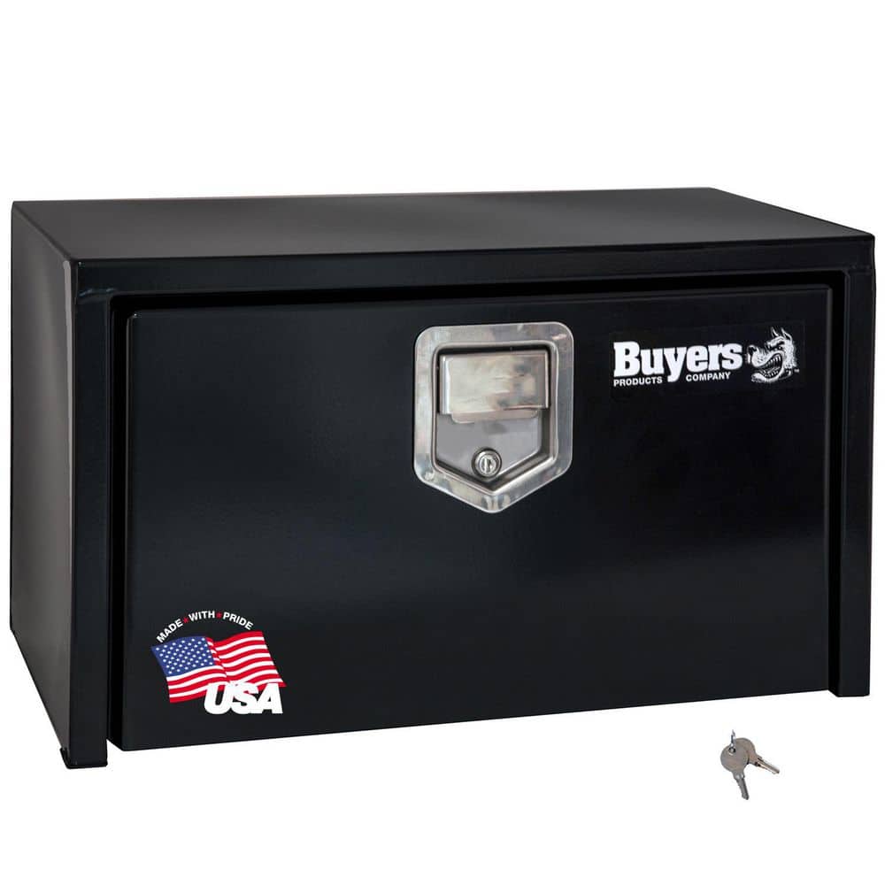 14 in. x 12 in. x 24 in. Gloss Black Steel Underbody Truck Tool Box price history on PriceWatchPro