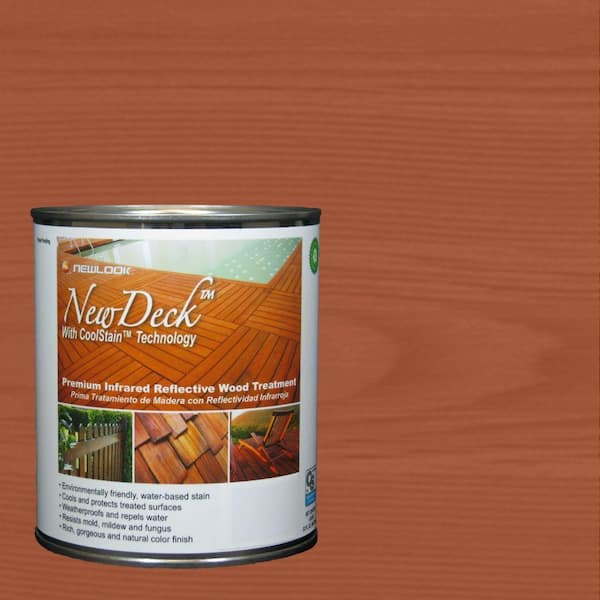 NewDeck 1 gal. Water-Based Summerwood Infrared Reflective Wood Stain