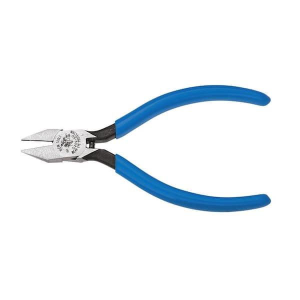 Klein Tools 4 in. Electronics Midget Diagonal Cutting Pliers D209-4C ...