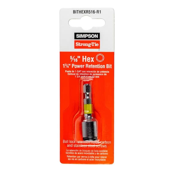 Simpson Strong-Tie 5/16 in. Hex-Drive 1-3/4 in. Power Bit