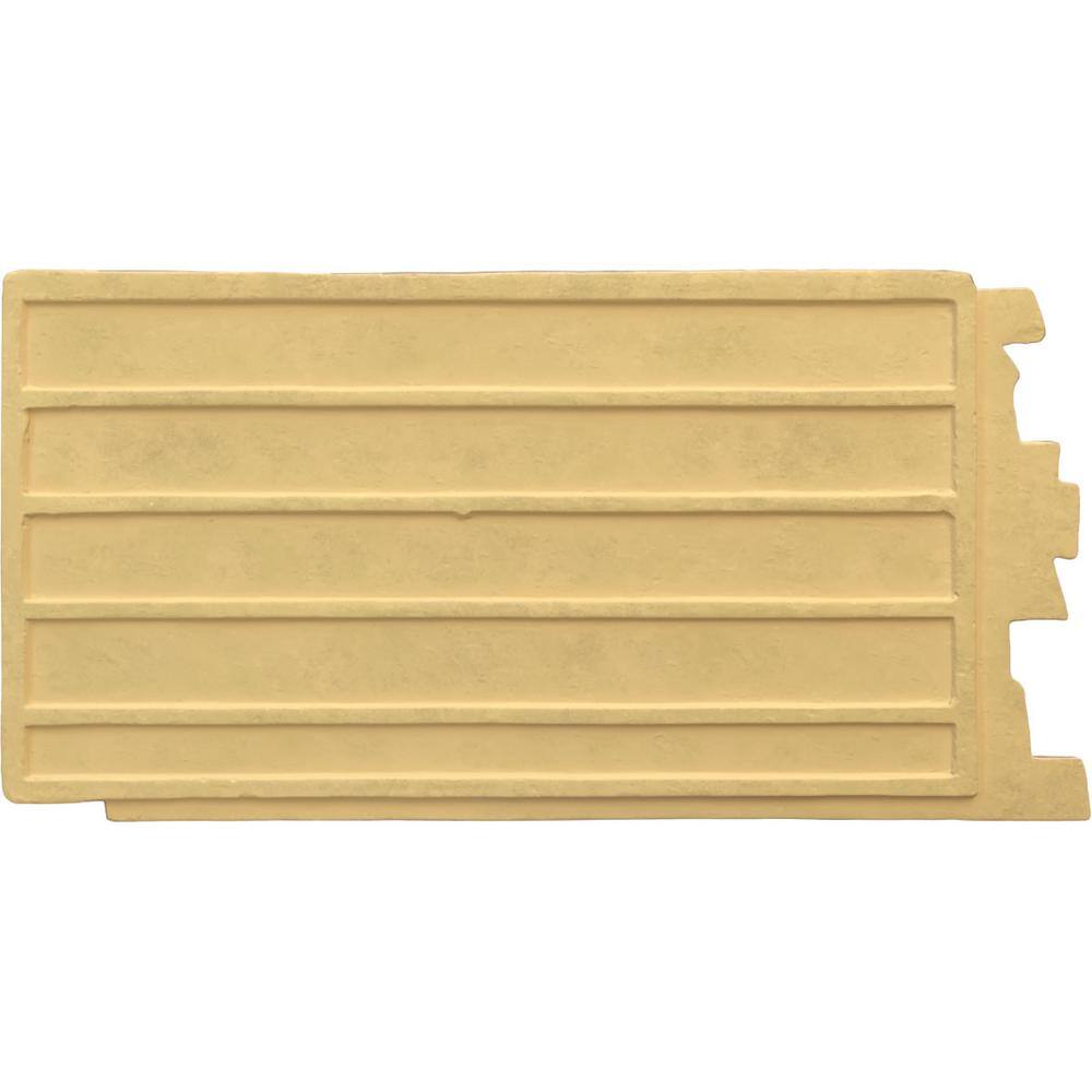 Deep Creek Castle Rock Faux Stone Siding Panel, 49" x 24.5"