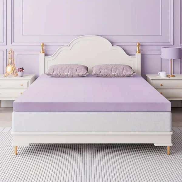 Modern Queen Premium Firm Memory Foam 2 in. Bed-in-a-Box Mattress for Better Sleep