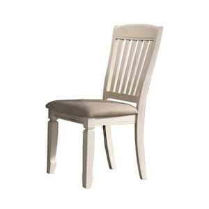 Belle Brushed Cream Side Chairs (Set of 2)