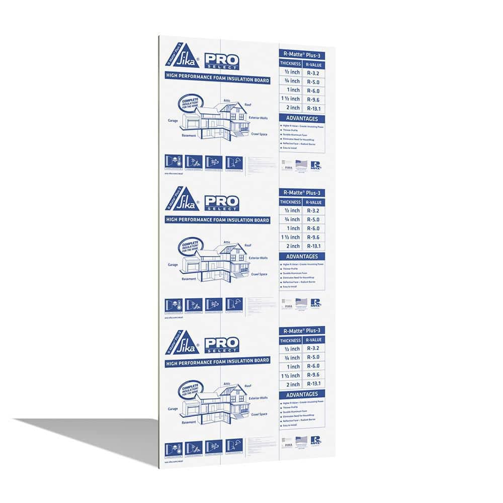 Rmax ECOMAXci Air Barrier 4ft x 8ft Insulation Board - All Thicknesses main image 1
