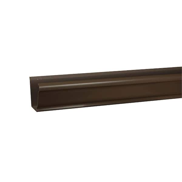 Amerimax Home Products DISCONTINUED 5 in. x 10 ft. Terra Bronze Aluminum K-Style Gutter