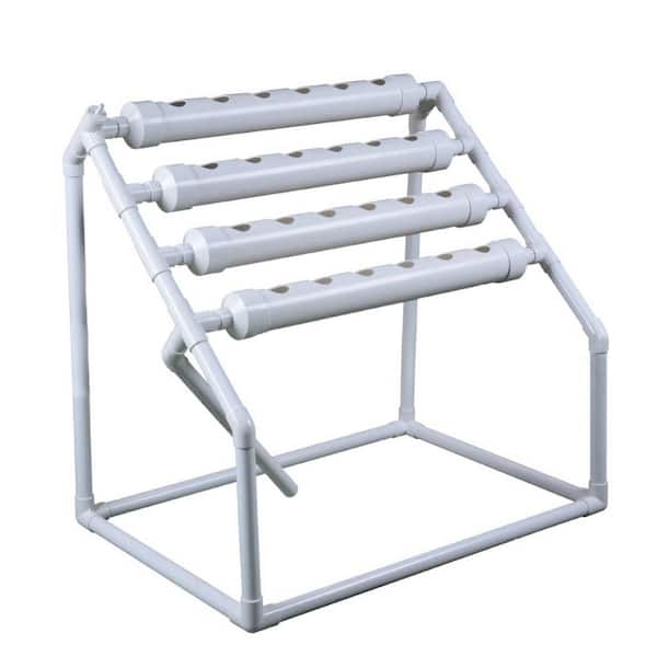 Unbranded Hydroponic Vegetable Hydroponic Tower with 4 Rows and 24 Holes of Soilless Cultivation Equipment