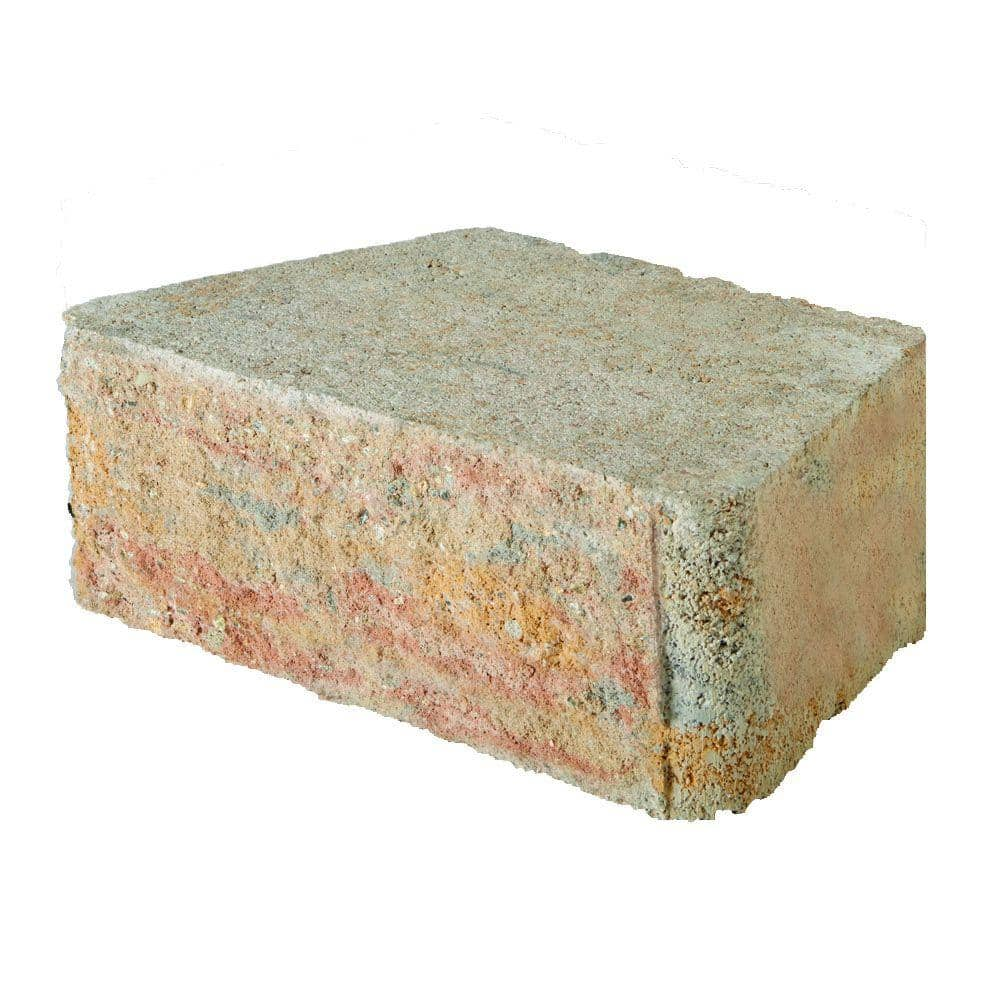 Pavestone RockWall Small 4 in. x 11.75 in. x 6.75 in. Palomino Concrete Retaining Wall Block (144 Pcs. / 46.5 sq. ft. / Pallet)