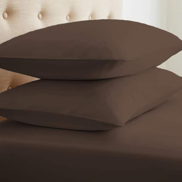 Becky Cameron Performance Chocolate King Pillowcases (Set of 2)