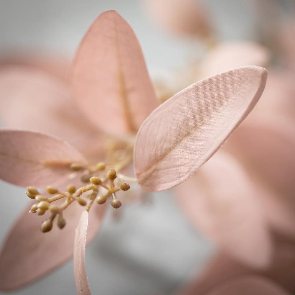 33.5" Soft Smoky Purple Faux Eucalyptus Stem