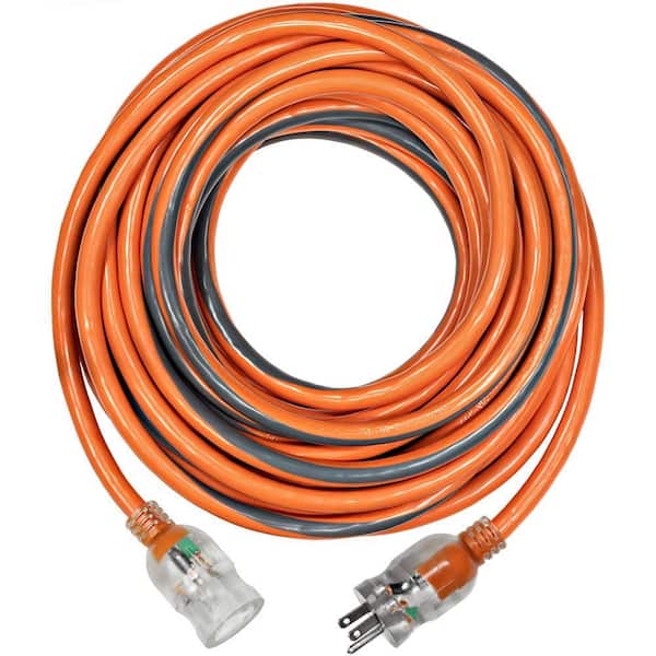 RIDGID 100 ft. 10/3 SJTW Extension Cord with Lighted Plug