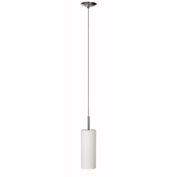 Radionic Hi Tech Nella 1-Light White Frosted Glass Pendant